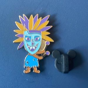 Disney World 50th Mystery Pin Tikki Drummer